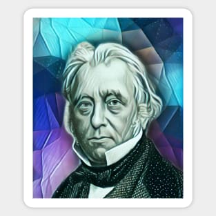 Thomas Babington Macaulay Portrait | Thomas Babington Macaulay Artwork 6 Sticker